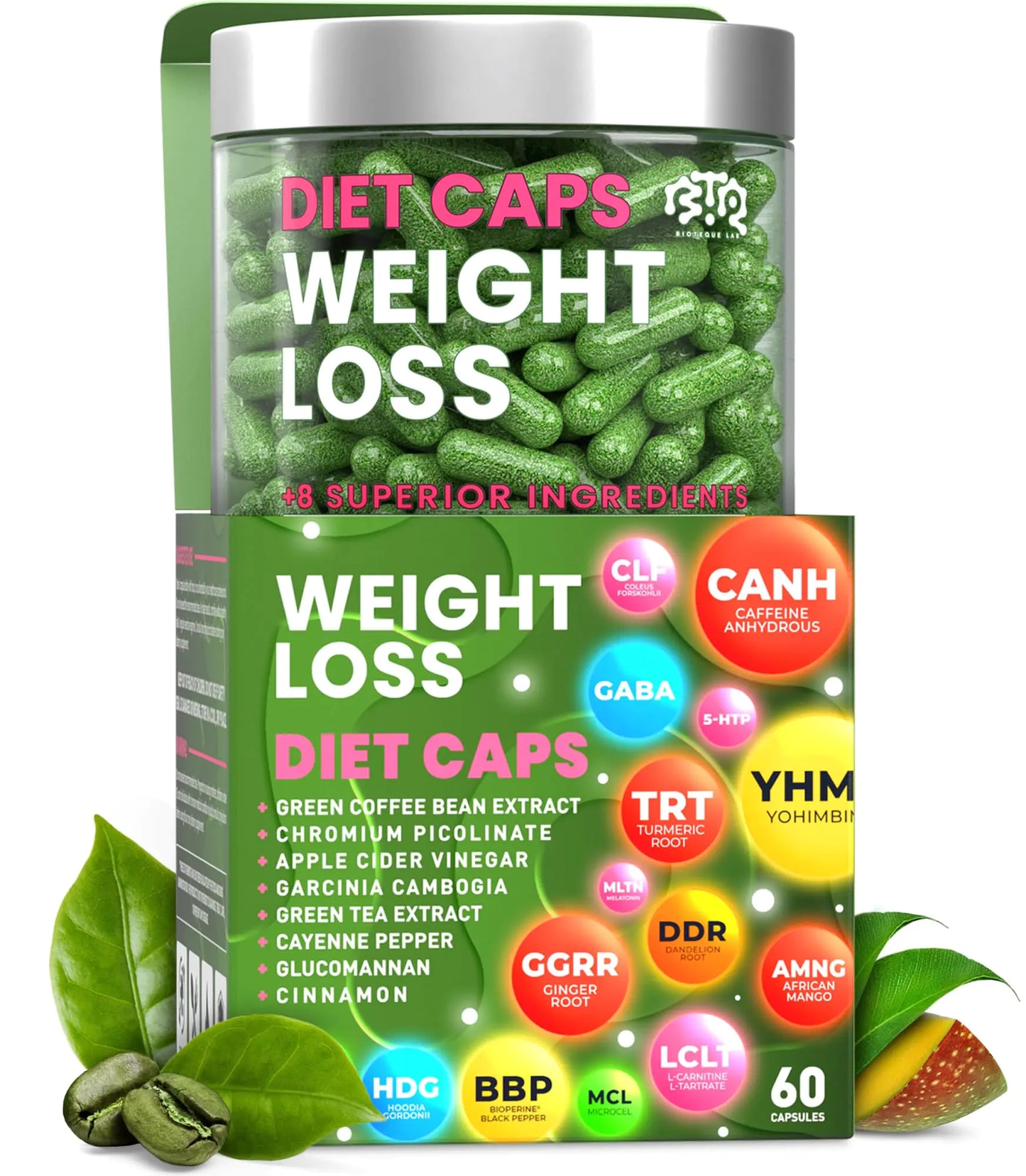 OptiBurn Natural Weight Loss Formula by Bioteque