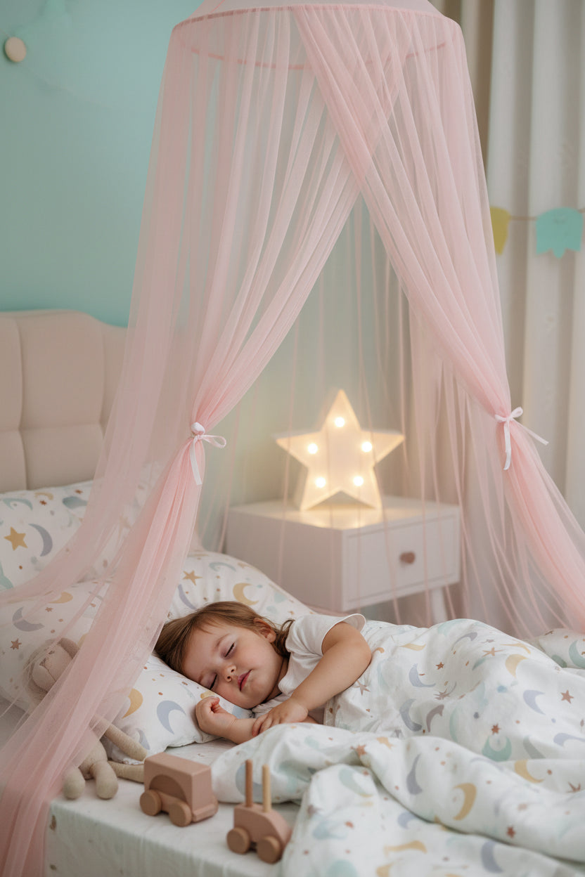 Children's Dreamy Dome Crown Breathable Mosquito Tent