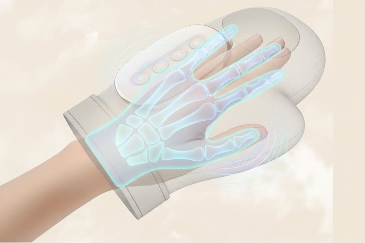 Wireless Heated Air Pressure Hand Massager