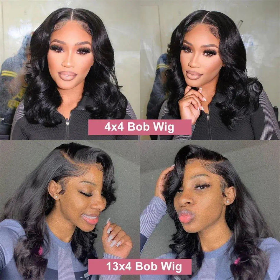 Natural Black Lace Front Wig