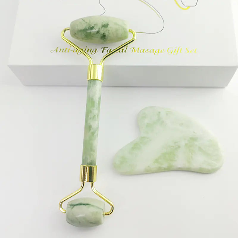 Youthful Glow 110g Jade Roller Suite