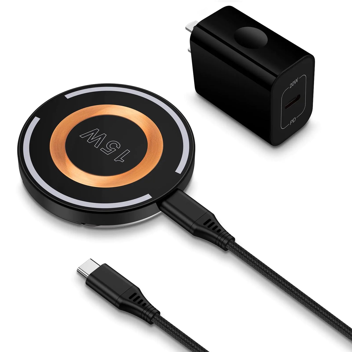 Magnetic Charger Samsung S24 Ultra 15W Galaxy Charging Pad for Samsung Galaxy