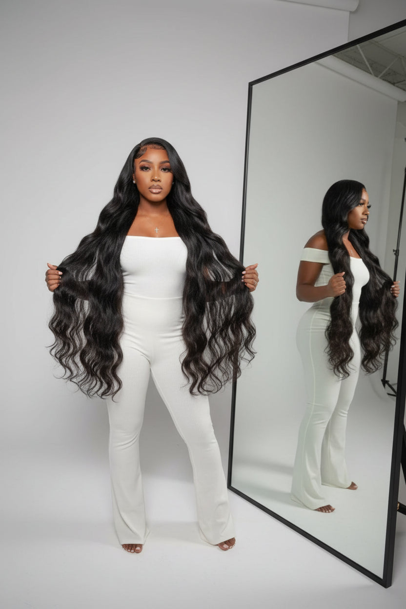 13x6 Body Wave Lace Front Wigs Human Hair 180% Density