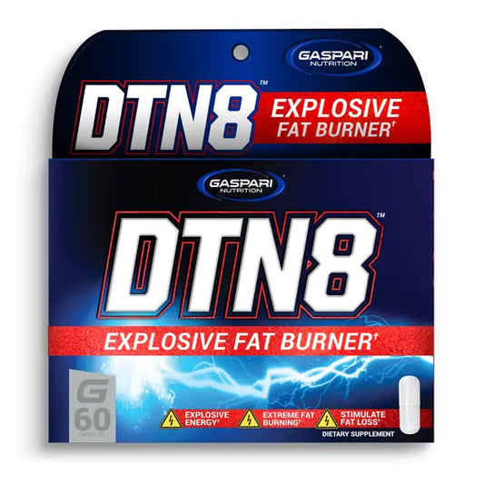 Gaspari Nutrition DTN8: High-Performance Metabolic Enhancer and Stress Modulator (60 Capsules)