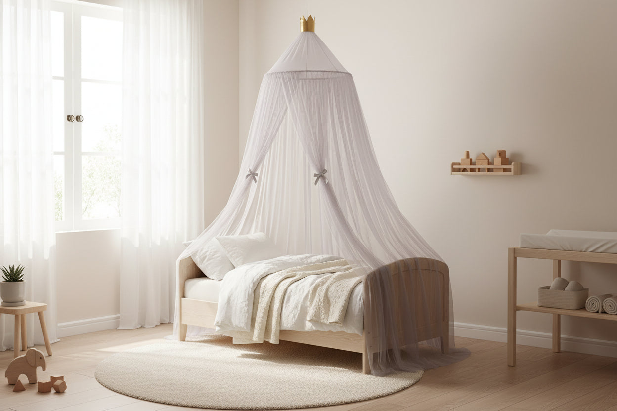 Children's Dreamy Dome Crown Breathable Mosquito Tent