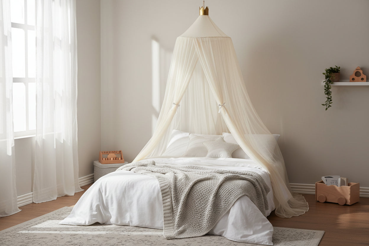 Children's Dreamy Dome Crown Breathable Mosquito Tent