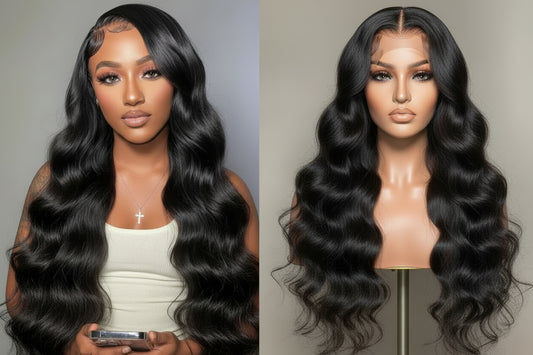 13x6 Body Wave Lace Front Wigs Human Hair 180% Density