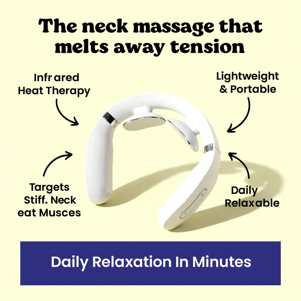 SootheSmart Infrared Neck Therapy Massager