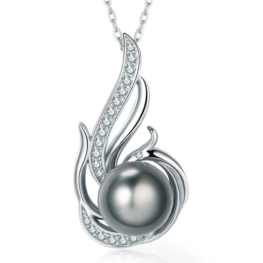 Nonnyl Majestic Pearl Locket - 18K Gold Festive Necklace