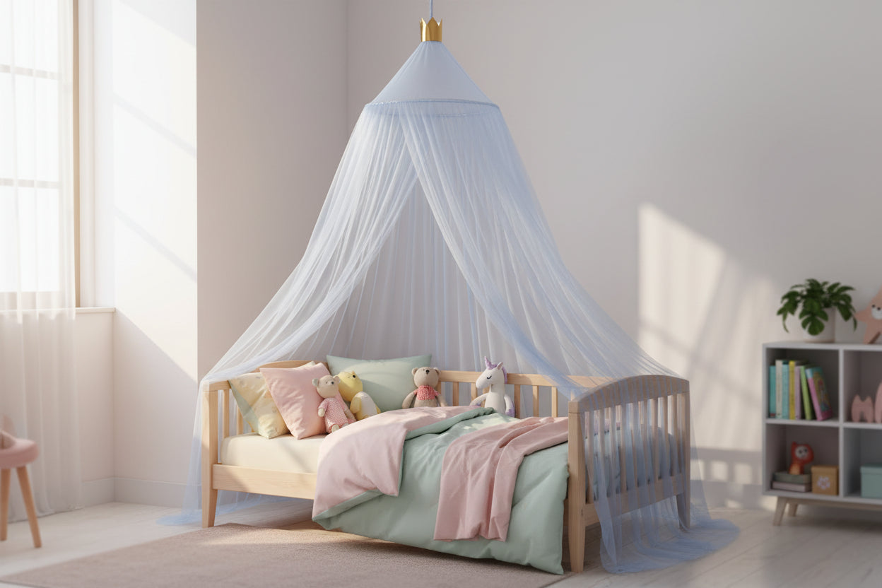 Children's Dreamy Dome Crown Breathable Mosquito Tent