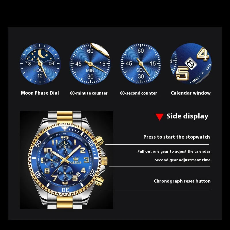 Versatile Gentlemen's Timepiece